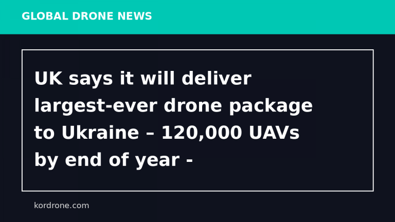 UK says it will deliver largest-ever drone package to Ukraine – 120,000 UAVs by end of year - Українська правда