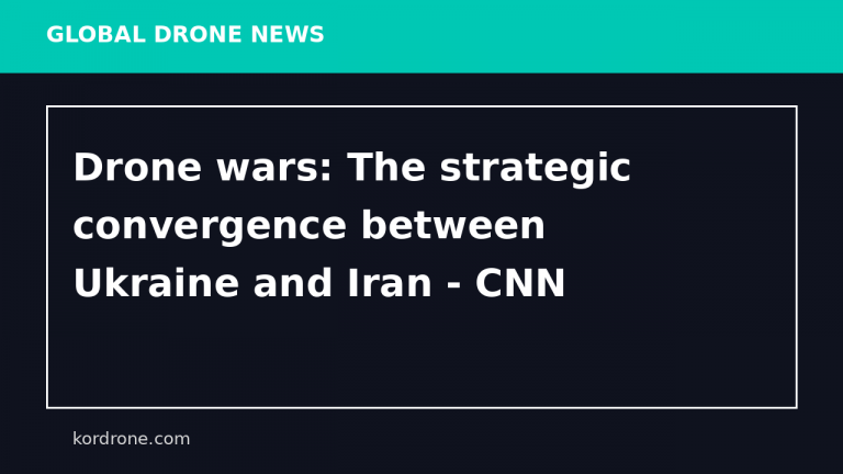 Drone wars: The strategic convergence between Ukraine and Iran - CNN