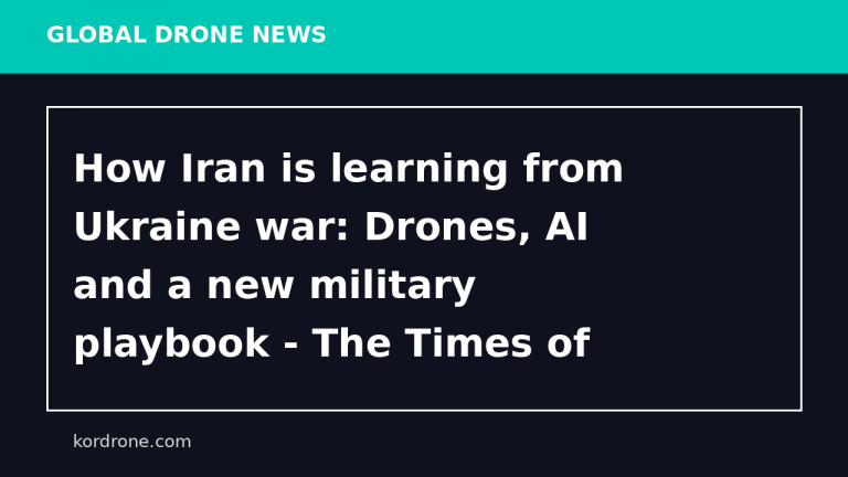 How Iran is learning from Ukraine war: Drones, AI and a new military playbook - The Times of India