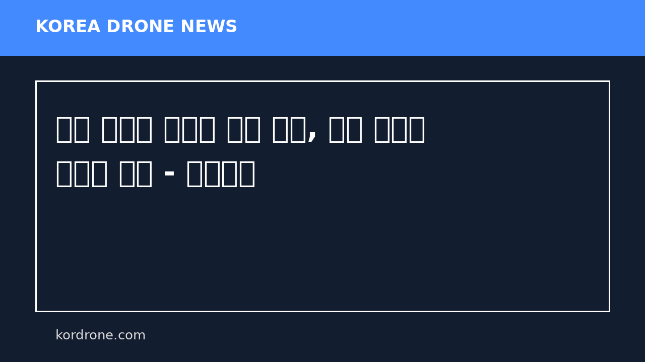 이란 드론에 망신살 뻗친 미군, 결국 우크라 방공망 도입 - 연합뉴스