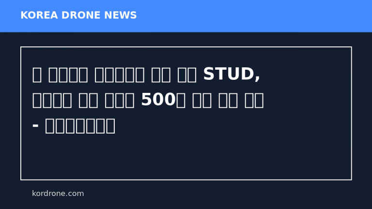 미 스타트업 엑스다운의 소형 드론 STUD, 루마니아 나토 기지서 500명 이상 관심 집중 - 글로벌이코노믹