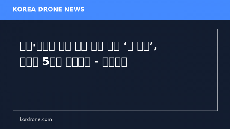 이란·우크라 전쟁 보고 교훈 얻은 ‘이 나라’, 드론에 5조원 투자한다 - 문화일보