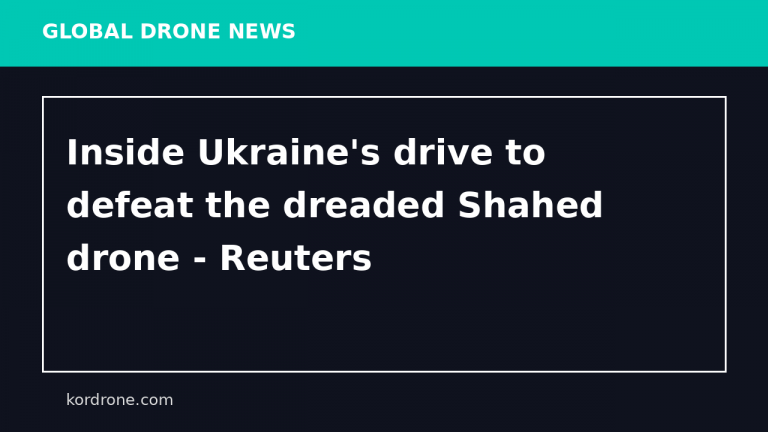 Inside Ukraine's drive to defeat the dreaded Shahed drone - Reuters